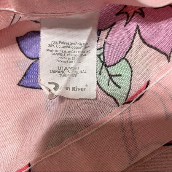 Vintage sheet Dan River Looney tunes Tweety Bird , Taz & Sylvester cat twin - Picture 4 of 5